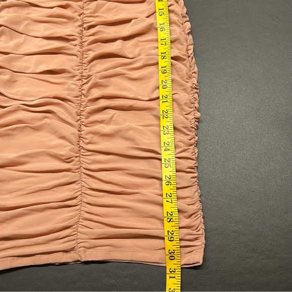 Majorelle Revolve Chani Pink Mini Dress Ruched Size XS - Picture 13 of 14